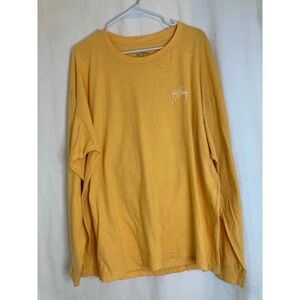 Guy Harvey Mens 2XL Long‎ Sleeve Graphic T Shirt Marlin Fishing Boat